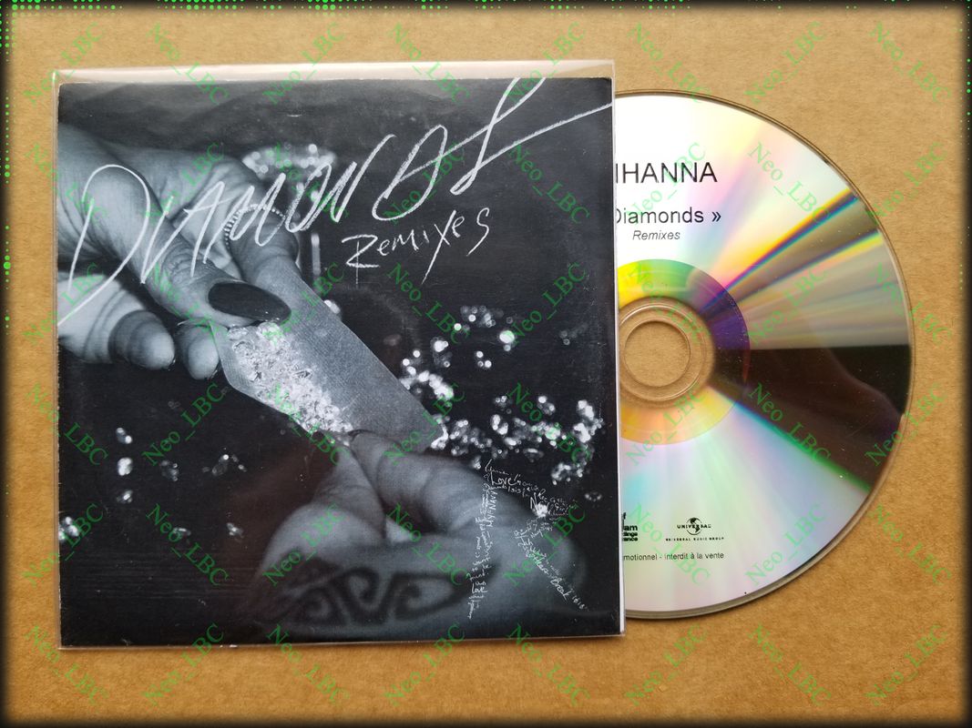 ''Rihanna - Diamonds (Remixes)'' (Promo CD, France) [2012] - CD - Musique