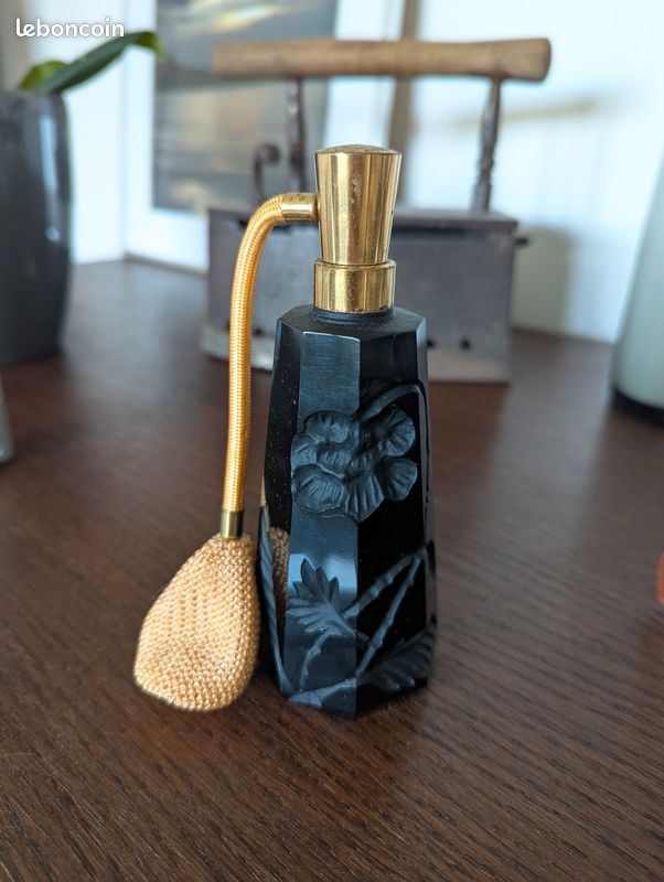 Flacon Atomiseur La Prairie Vintage - 10 Ml, Parfum Bien Conservé, état Excellent