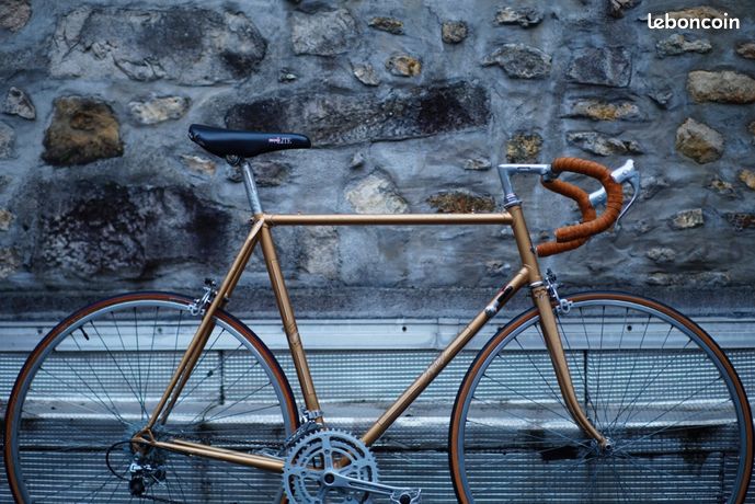 Vélo Vintage Raleigh Scirocco Carlton - Année 1980 - Acier - Révisé