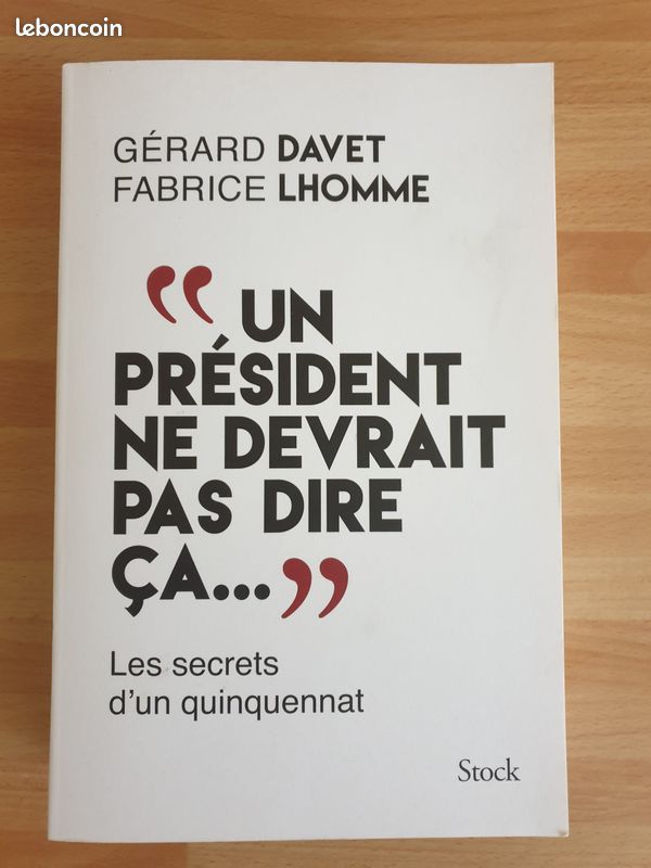 Un président ne devrait pas dire ça ... (image 1)