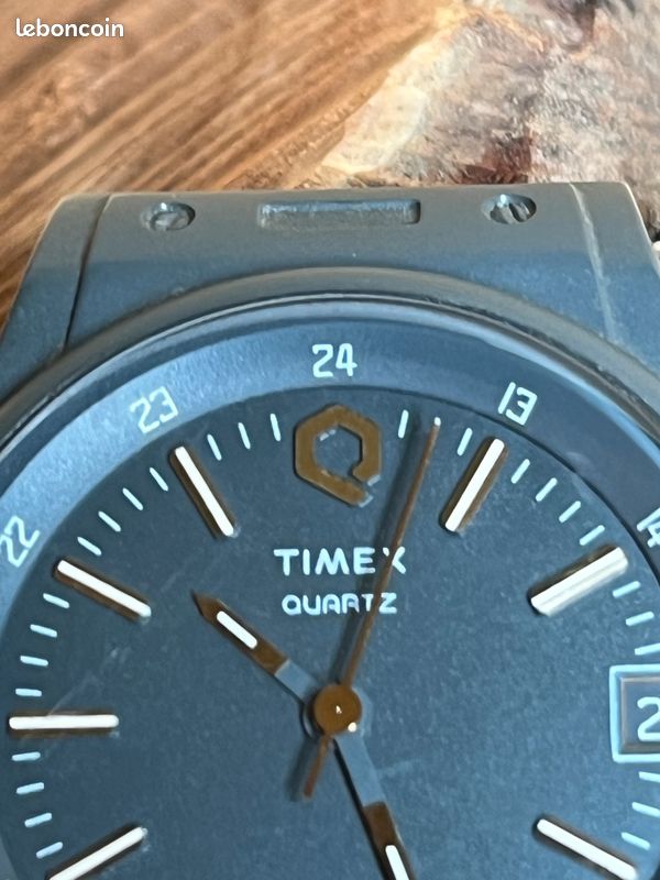 Montre Bracelet Canal+ Vintage à Quartz - Années 80 - Neuf Avec étiquettes Et Boîte