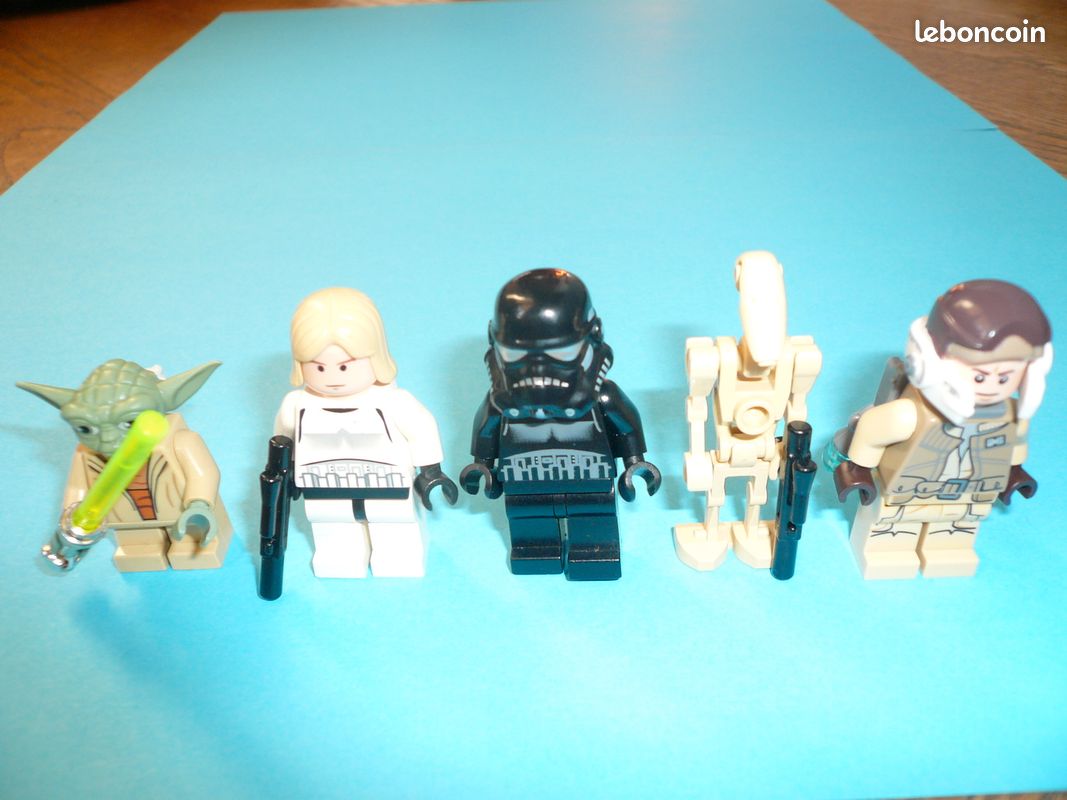 5 minifigurines LEGO star wars - lot n°23 (image 1)