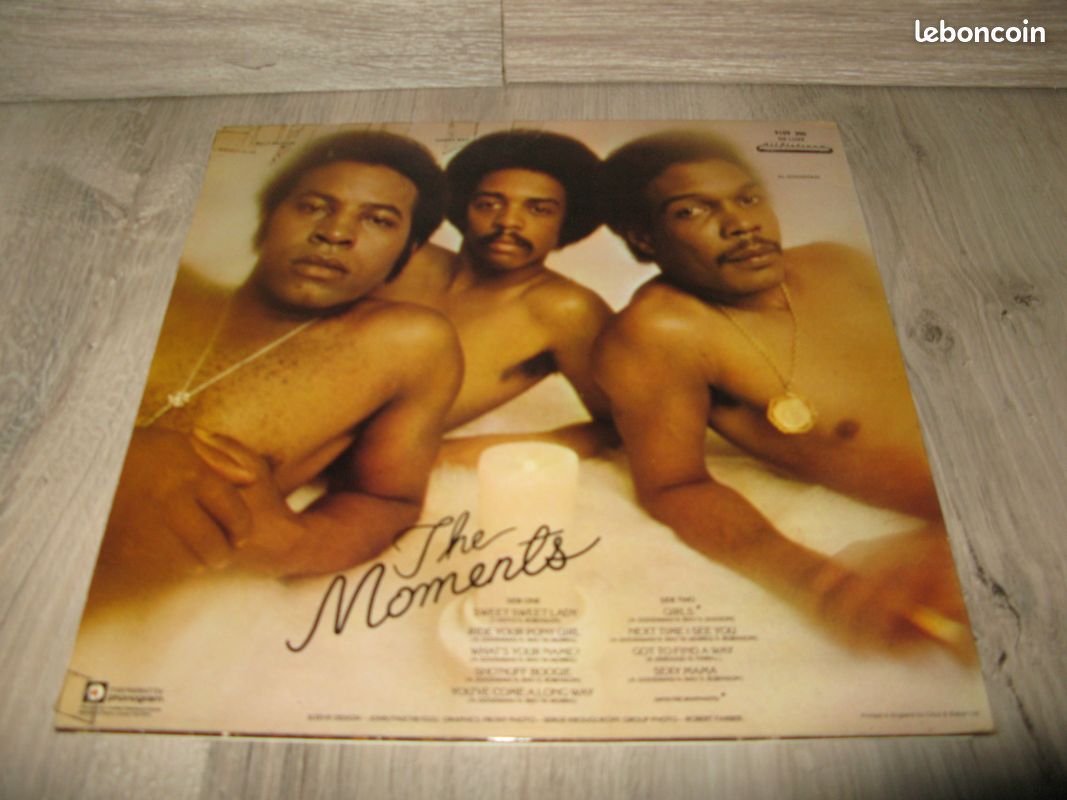 Vinyle THE MOMENTS - Those Sexy Moments - 33T (image 2)