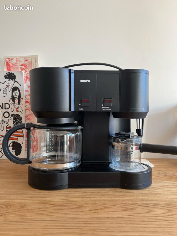 Machine à café vintage Krups double entrée Électroménager