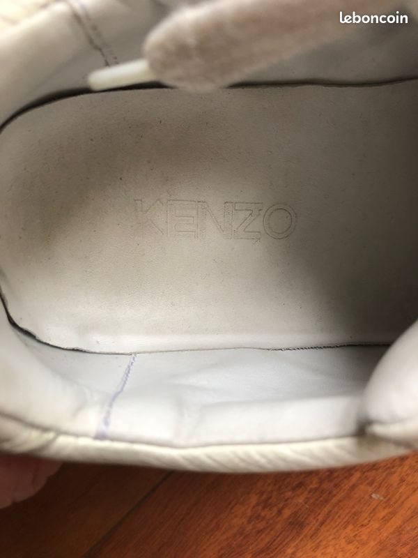 Baskets Kenzo en cuir taille 36 (image 7)