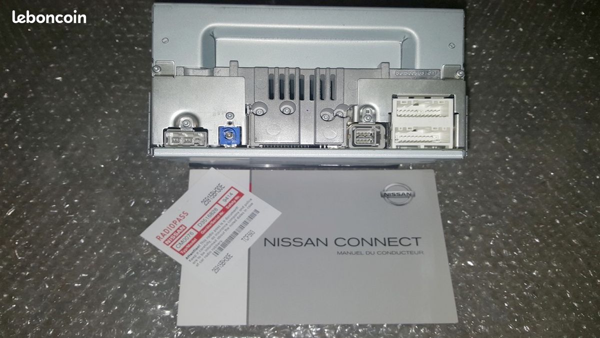 Radio tactile gps usb sd bluetooth nissan qashqai+2 juke note (image 2)