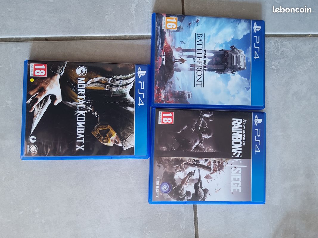 3 cd jeux play station 4 (image 1)
