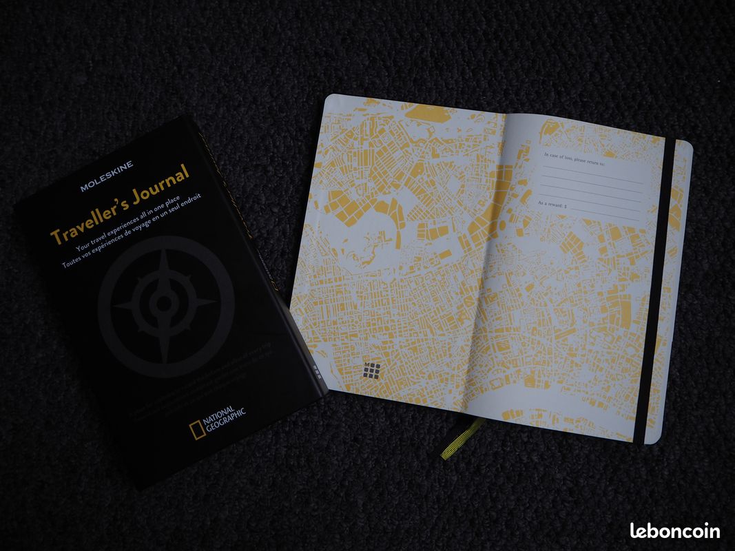 Carnet voyage Moleskine NationalGeografic (neuf) (image 2)