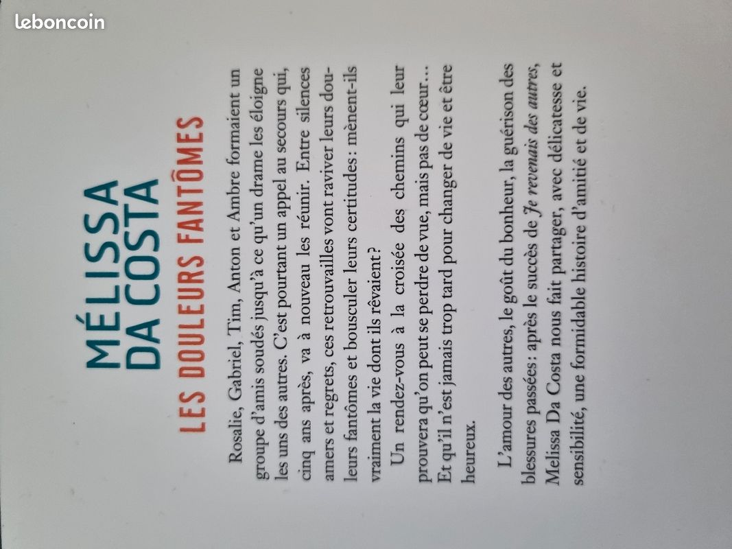 Livre de Mélissa Da Costa (image 2)