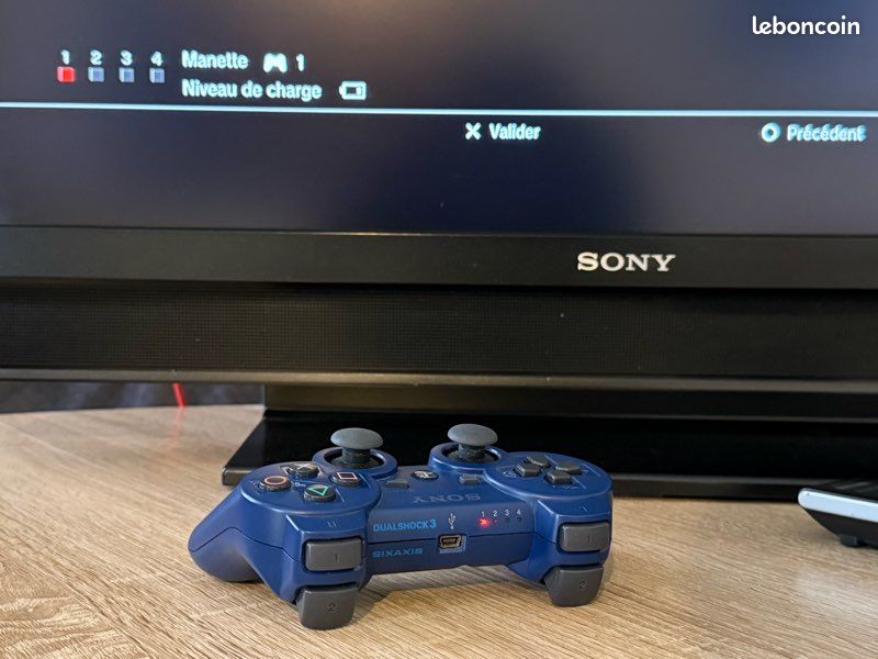 MANETTE DUALSHOCK 3 NOIRE SIXAXIS OFFICIELLE SANS FIL - eBay