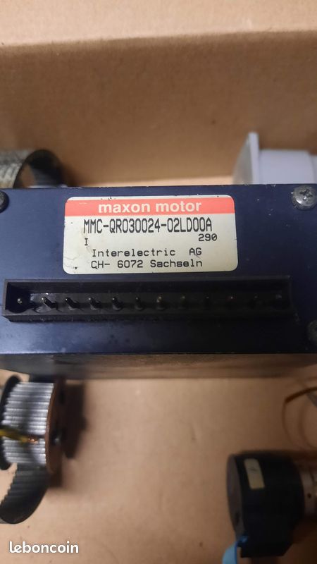 Matériel CNC micromoteur moto réducteur MAXON Alsthom Escap Premotec moteur électrique (image 3)
