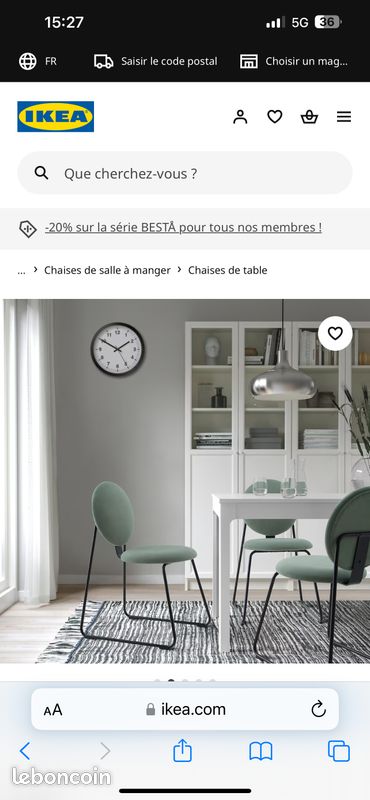 Chaise IKEA neuve (image 2)