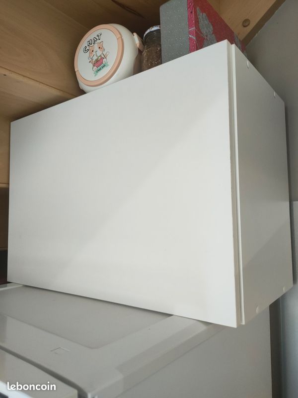Meuble placard mural cuisine (l 60 x p 32,5 x h 41 cm) (image 2)