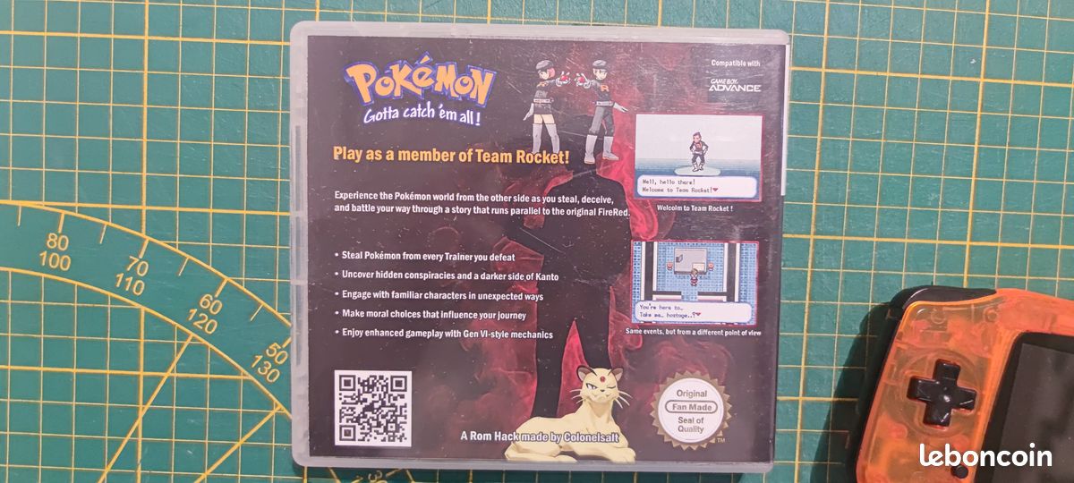 Pokémon Rocket Edition – Jeu GBA en anglais 🇬🇧 Jeux vidéo