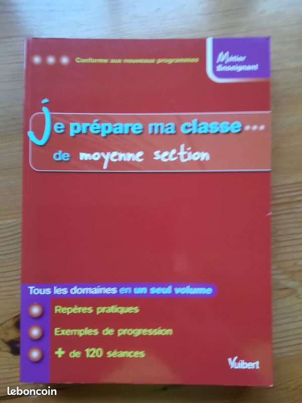 Je prépare ma classe de moyenne section Vuibert (image 1)