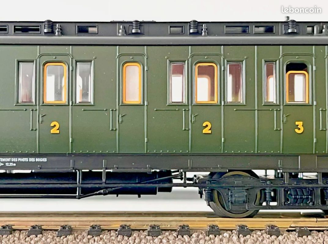 Wagon Voyageur SNCF Fleischmann HO – Réf 5089, Neuf En Boîte, Courant Continu