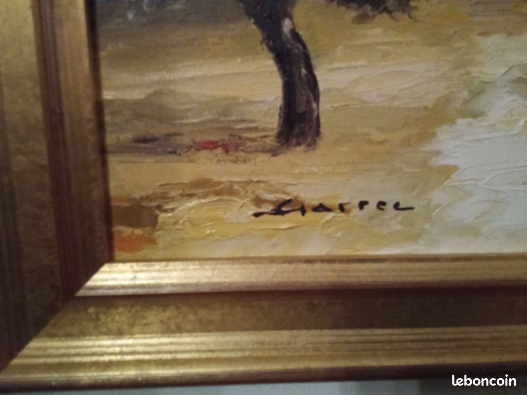 5 Tableaux huile sur toile de Garrec (image 1)