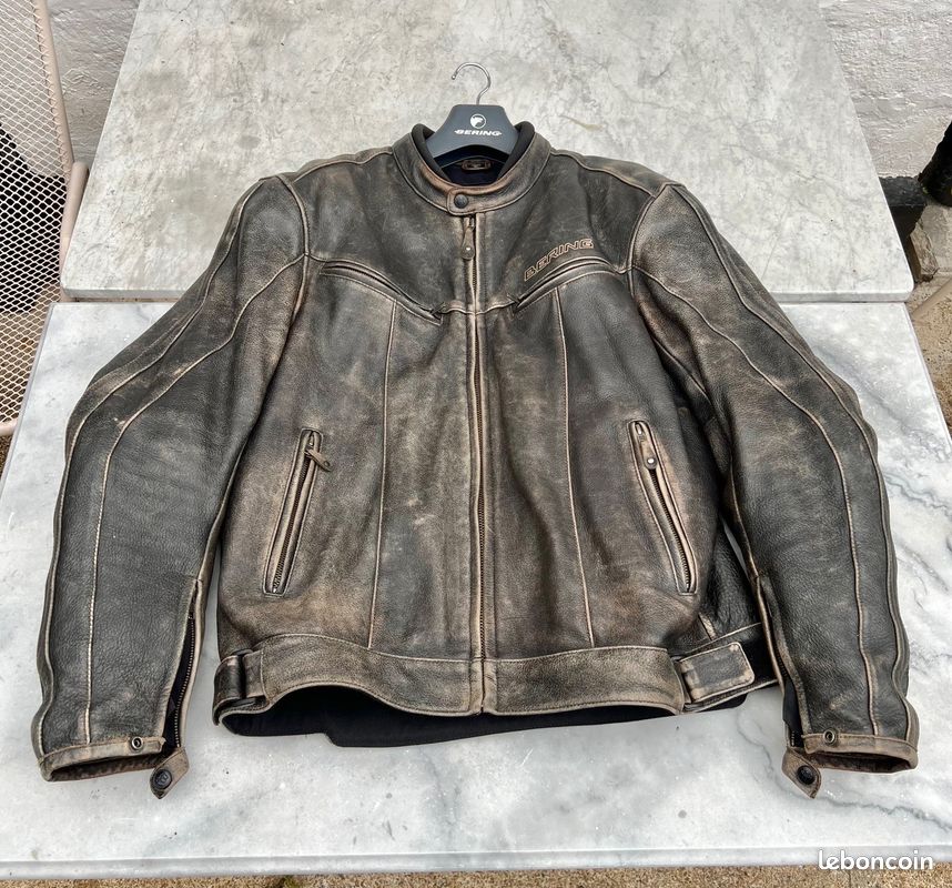 DIESEL VINTAGE MOTARD Veste Daytona Fla Masterpiece Noir Taille:XL Pointe Top EUR 890,39 - FR