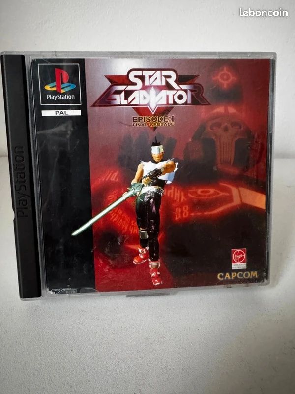 Jeu Playstation 1 – Star Gladiator (état Correct, Occasion)