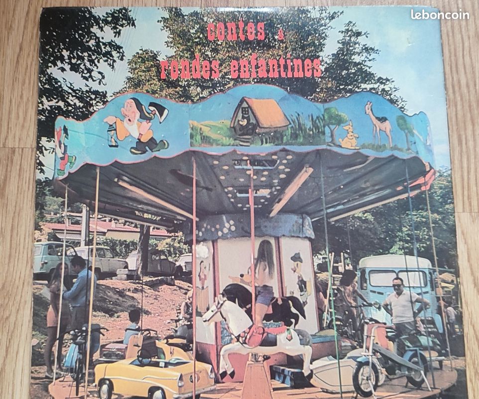 2 vinyles 33tr contes et rondes enfantines (image 3)