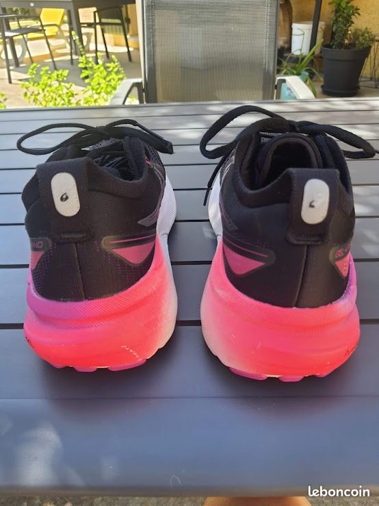 Baskets pointure 38 : ASICS Gel-Kayano 30 Femme Noir Rose – Running – EXCELLENT ETAT (image 5)