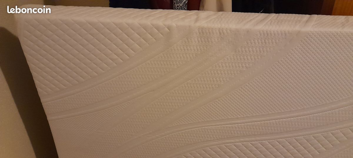 Matelas (surmatelas) mousse Novilla 140 cm x 190 cm x 7,5 cm (image 2)