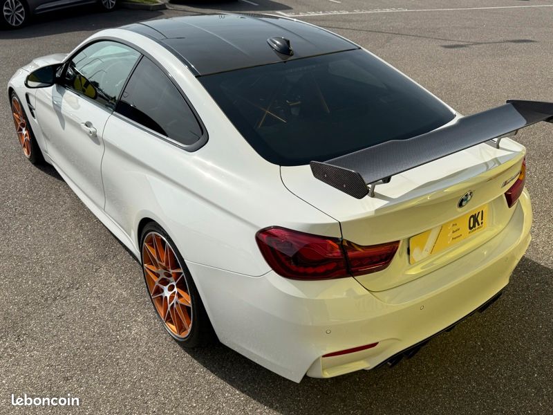 BMW M4 Coupé Série GTS 3.0 500 GPS Radar 1ère main Carbone Régul Clim (image 37)