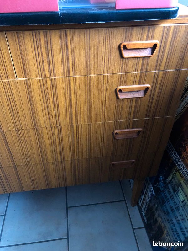 Commode Vintage des années 70 (image 2)