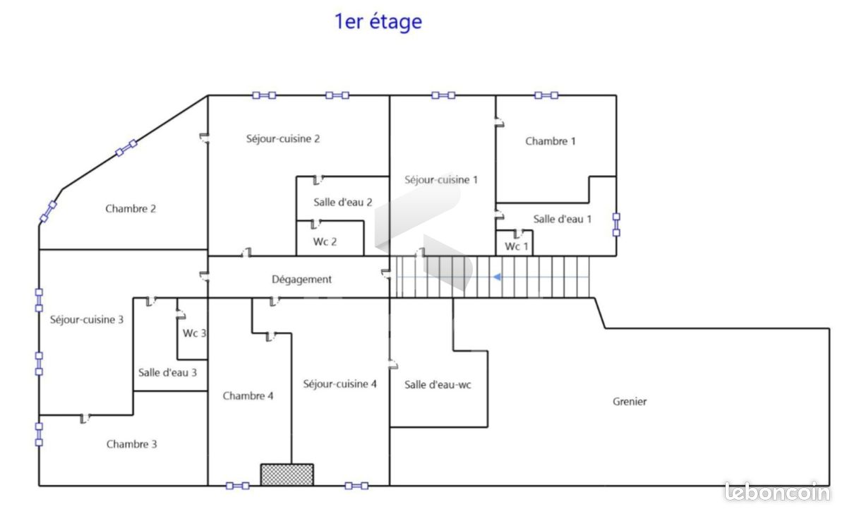 Immeuble 371 m² Toucy (image 10)