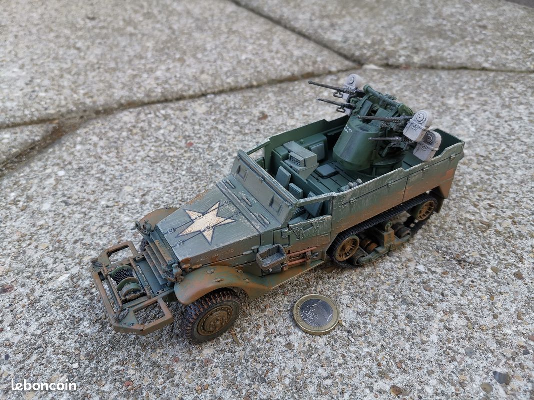 Half Track US M3 Antiaérien UNIMAX 1/32 eme (image 1)