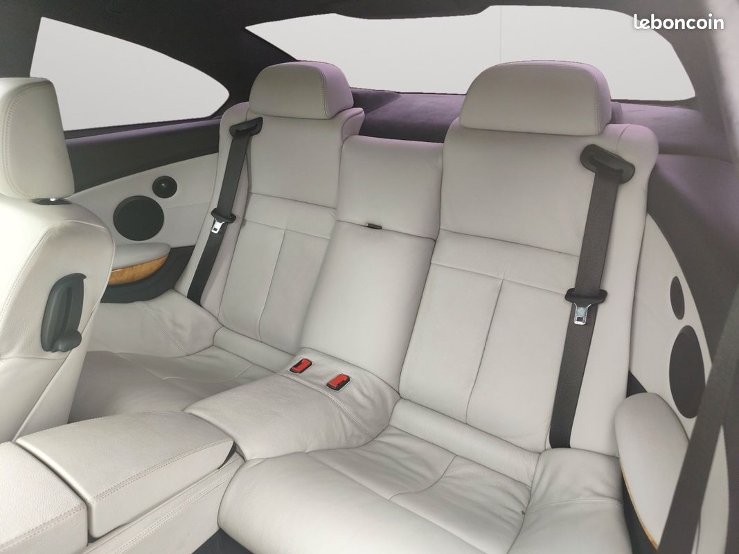 Bmw m6 coupe 5.0l ( e63 ) v10 507ch smg7 bva - cuir merino - ciel de toit alcantara - garantie 6 mois (image 5)