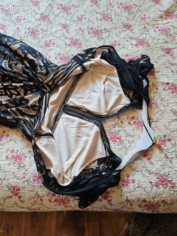 Robe dentelle cocktail, mariage, habillée (image 3)