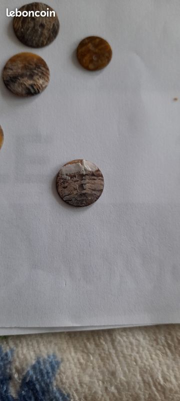 Boutons pour vêtements 7 donc 1 abîmé (image 2)