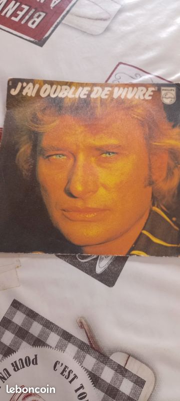 Vinyle 45 tours - Johnny Hallyday (image 1)