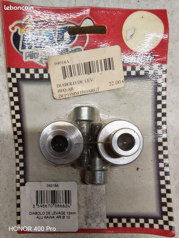 Diabolos alu diam 10 déport 13mm Honda/Kawa (image 1)