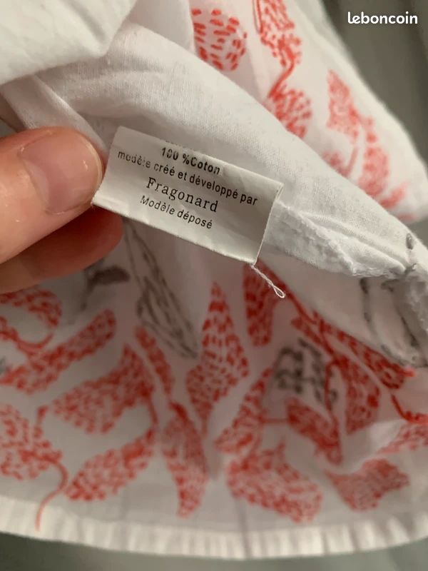 Blouse brodée Fragonard (image 4)
