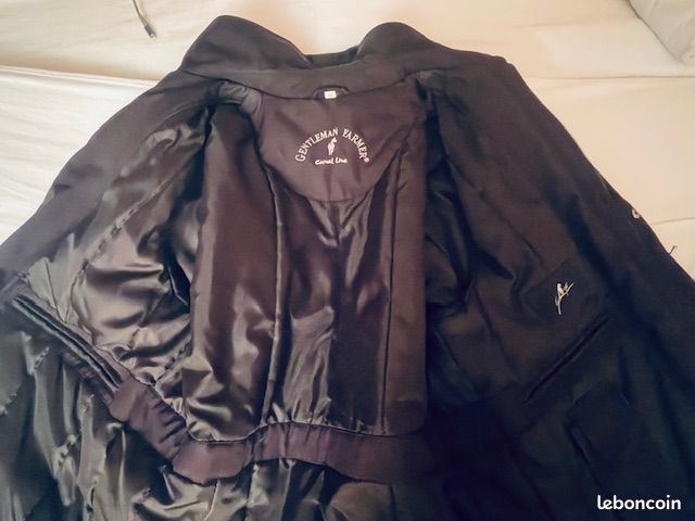 Parka homme noir Gentleman Farmer (image 3)
