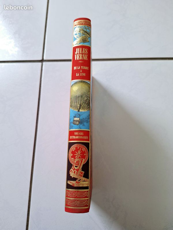 Livre "De la terre à la Lune" de Jules Verne (image 3)