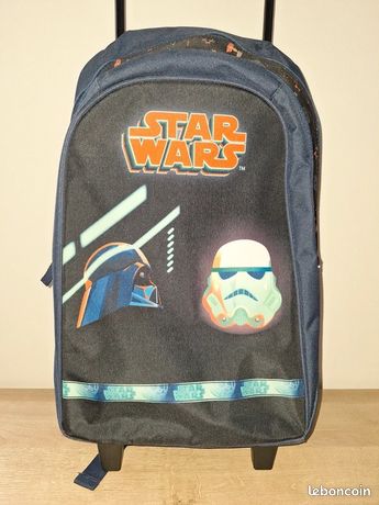 Sac à Dos Star Wars Disney, Bleu, Pour Enfant, Neuf Avec étiquette