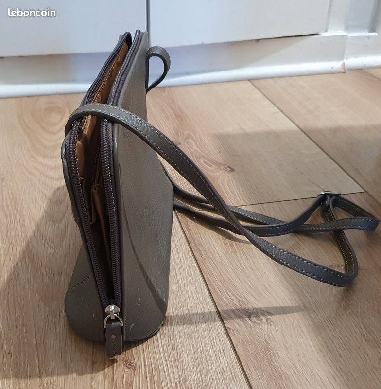 Petit sac à main marron (image 4)