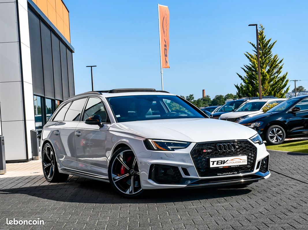 Audi RS4 2.9 V6 TFSI 450 CH BLACK RS DESIGN TOIT PANO ACC CAMERA 360° HUD CUIR NAPPA ELECT MATRIX BEAM HIFI B&O CARPLAY (image 2)