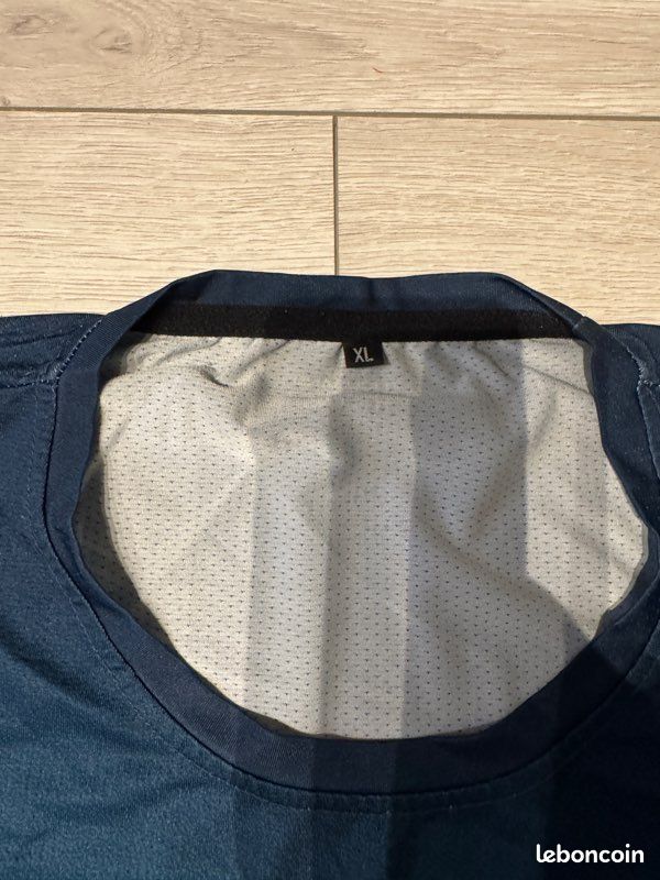 Maillot manche longue mondraker lac blanc taille XL bleu (image 2)