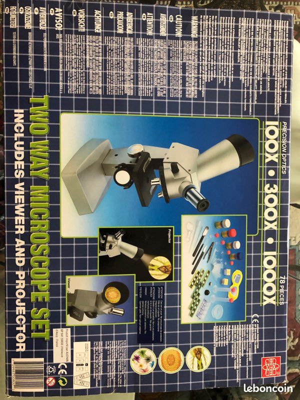 Set de deux microscopes (image 1)