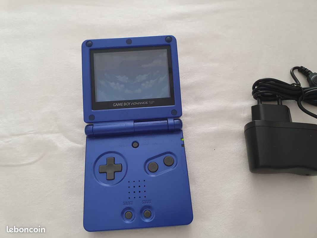 Console nintendo gameboy advance sp bleue blue (image 4)