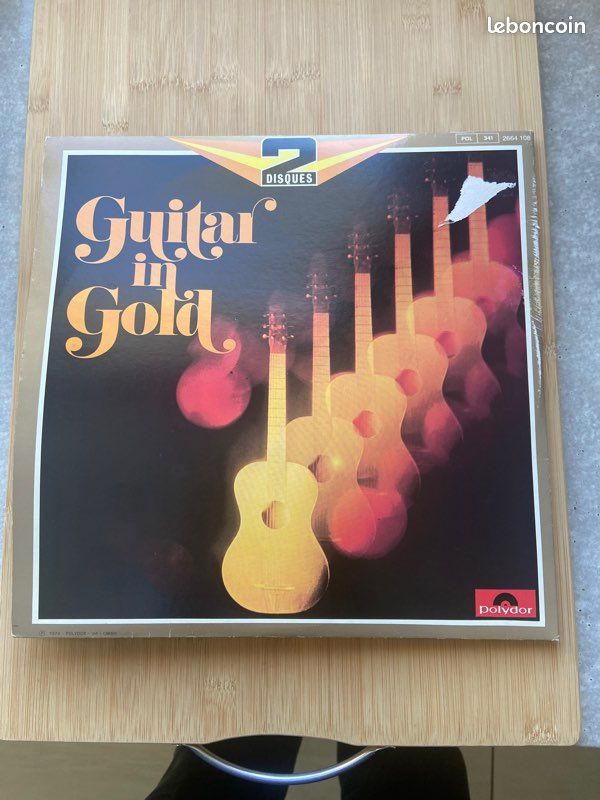2 Disque 33 tours Guitar in Gold (image 4)