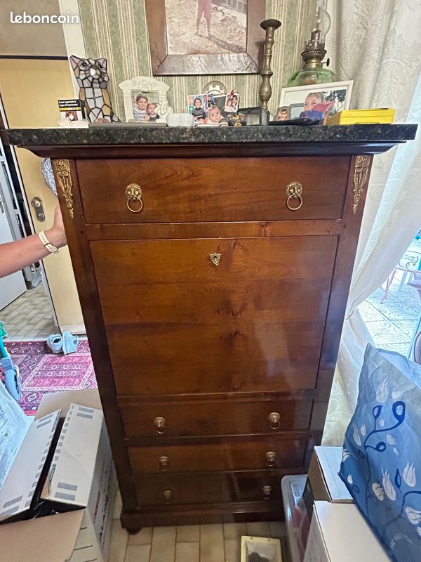 Buffet haut bois massif - Ameublement
