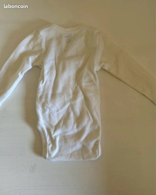 Bodies manches longues Mickey, taille 0 mois (image 5)