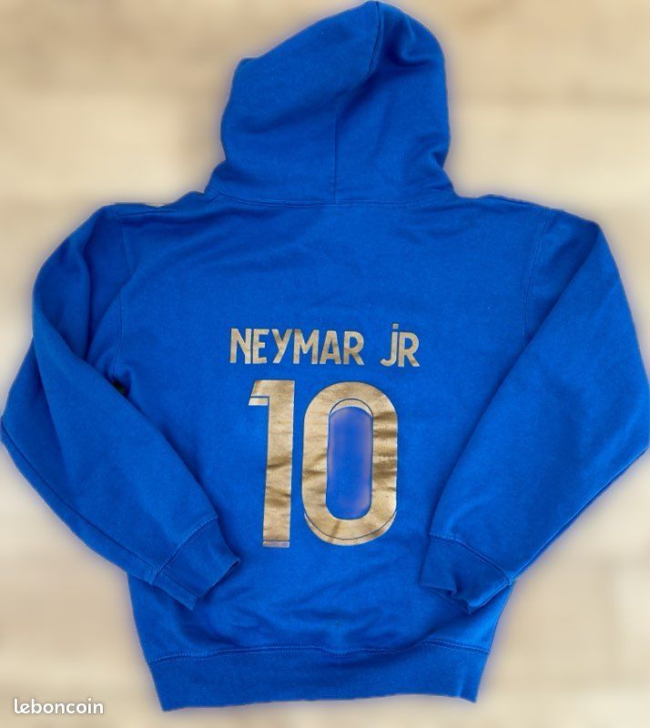 Sweat à Capuche Bleu Pour Garçon - Taille 10-11 Ans - Neuf Avec étiquettes