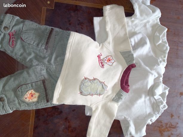 Ensemble garçon automne-hiver 3-6 mois