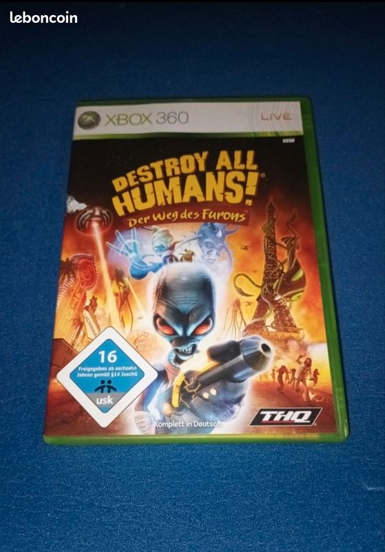 Destroy all humans xbox 360 Jeux vidéo
